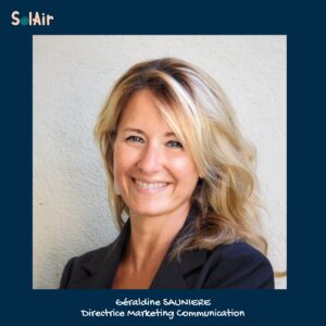 Géraldine SAUNIERE Directrice Marketing Communication